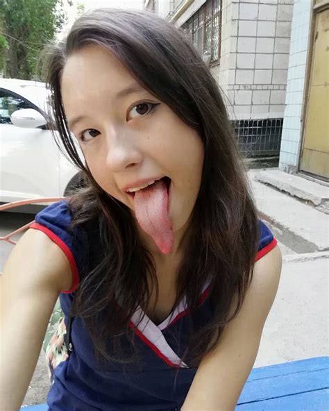 asian long tongue|[LADY.